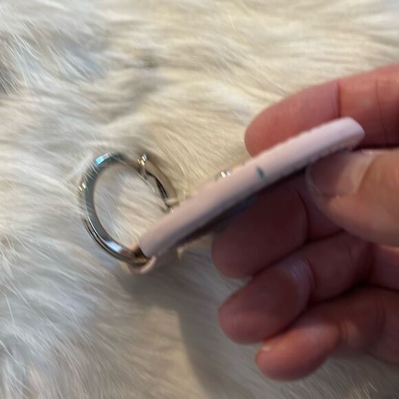 COACH Pink Mirror Keychain - Picture 3 of 3
